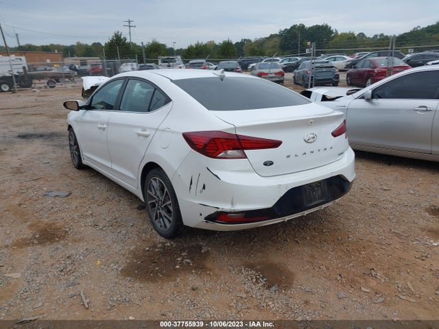 2020 HYUNDAI ELANTRA LIMITED VIN: 5NPD84LF7LH561854