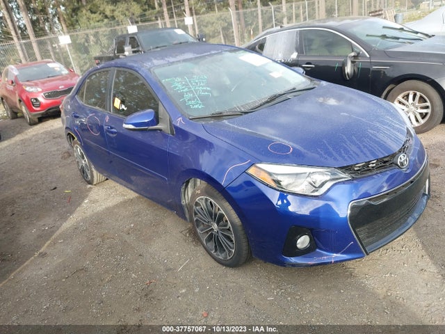 2016 TOYOTA COROLLA L/LE/S/S PLUS/LE PLUS VIN: 2T1BURHE9GC589664
