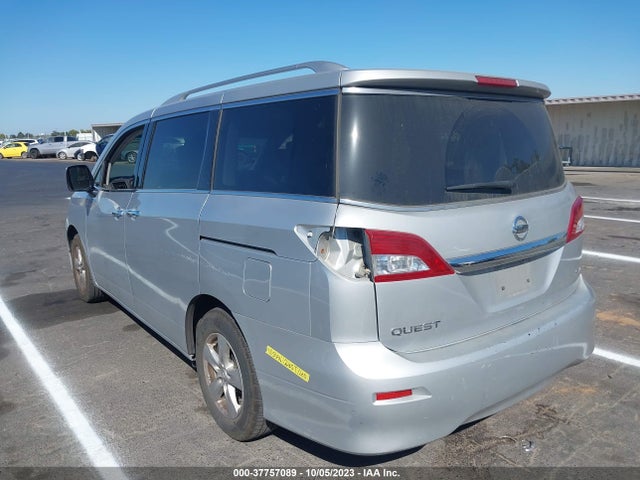 2016 NISSAN QUEST SV/S/PLATINUM/SL VIN: JN8AE2KP9G9152168