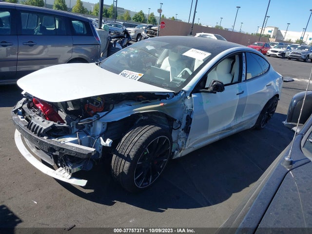 Tesla Model 3 Long Range 2021 5YJ3E1EB5MF999902 Image 2