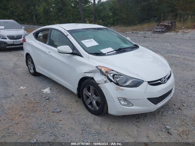 2013 HYUNDAI ELANTRA GLS VIN: 5NPDH4AE2DH342747
