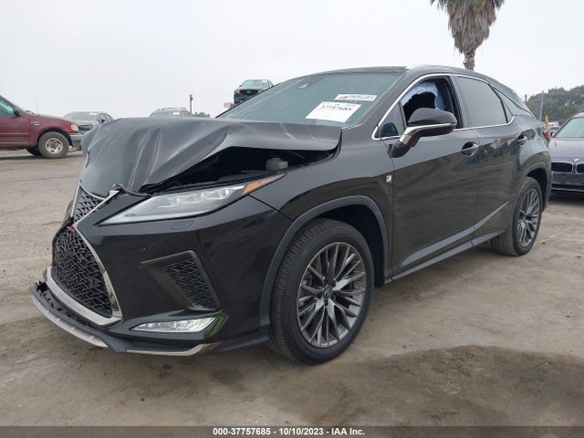 2020 LEXUS RX RX 350 F SPORT VIN: 2T2YZMDA9LC240429