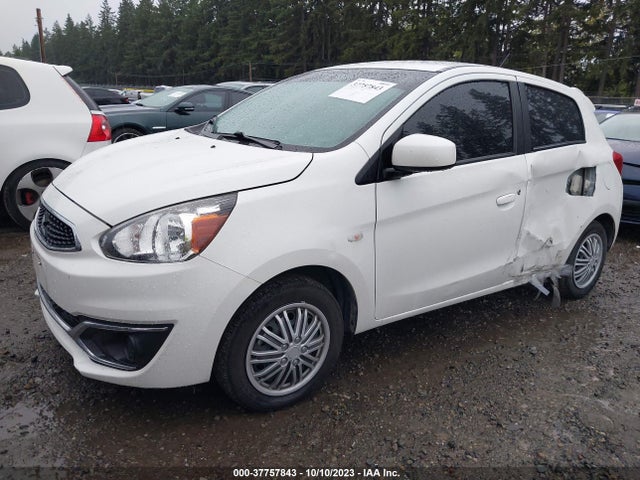 37757843 :رقم المزاد ، ML32A3HJ1JH009039 vin ، 2018 Mitsubishi Mirage Es مزاد بيع