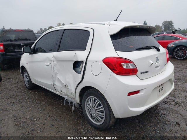 37757843 :رقم المزاد ، ML32A3HJ1JH009039 vin ، 2018 Mitsubishi Mirage Es مزاد بيع