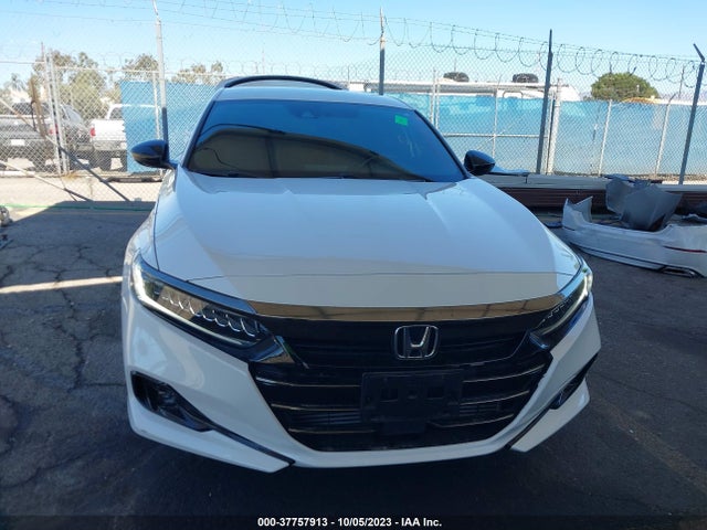 2021 HONDA ACCORD SEDAN SPORT VIN: 1HGCV1F33MA074309