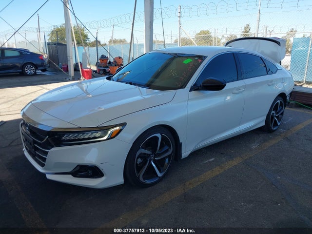 2021 HONDA ACCORD SEDAN SPORT VIN: 1HGCV1F33MA074309