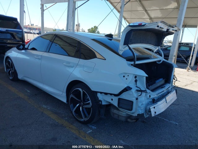 2021 HONDA ACCORD SEDAN SPORT VIN: 1HGCV1F33MA074309