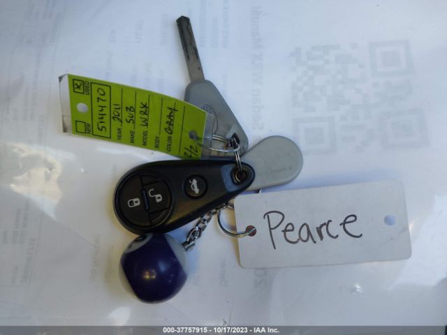 2011 SUBARU IMPREZA SEDAN WRX JF1GV7E60BG525789 Photo 10
