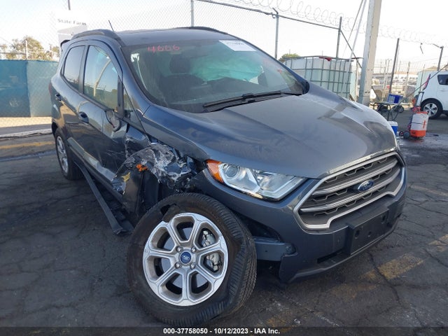 2022 FORD ECOSPORT SE VIN: MAJ6S3GL7NC474609