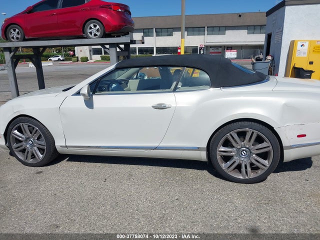 2013 BENTLEY CONTINENTAL GT VIN: SCBGR3ZA0DC079078