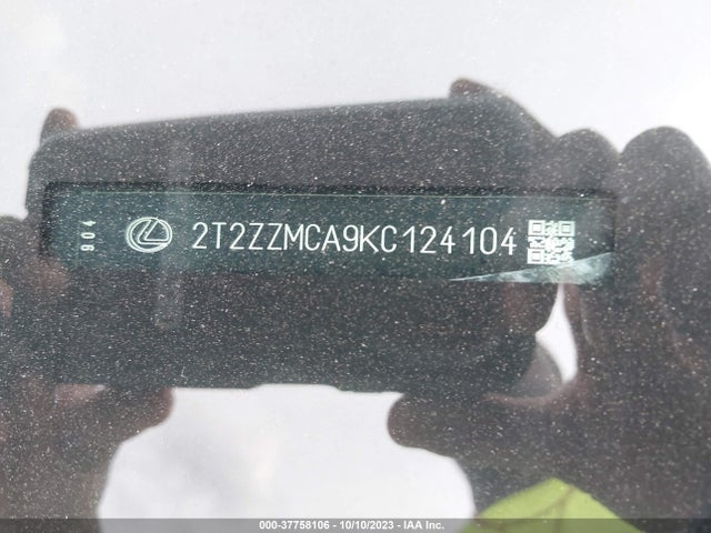 2T2ZZMCA9KC124104 Lexus Rx Rx 350
