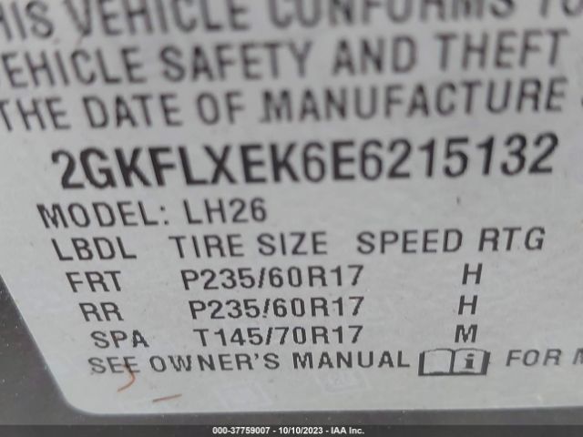 2GKFLXEK6E6215132 GMC Terrain Slt