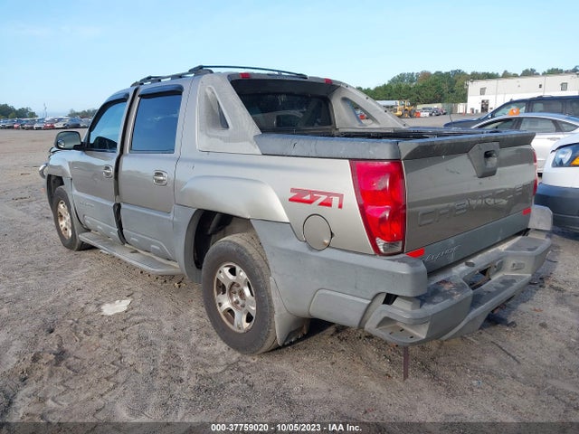 2002 CHEVROLET AVALANCHE VIN: 3GNEK13T02G294016