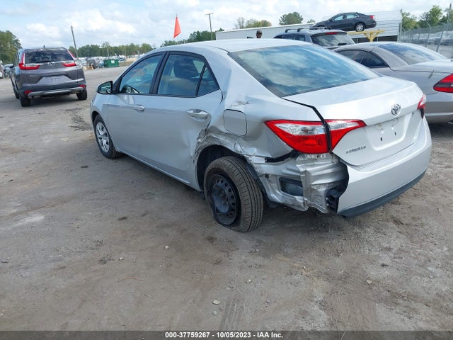 2015 TOYOTA COROLLA L VIN: 2T1BURHE2FC348267