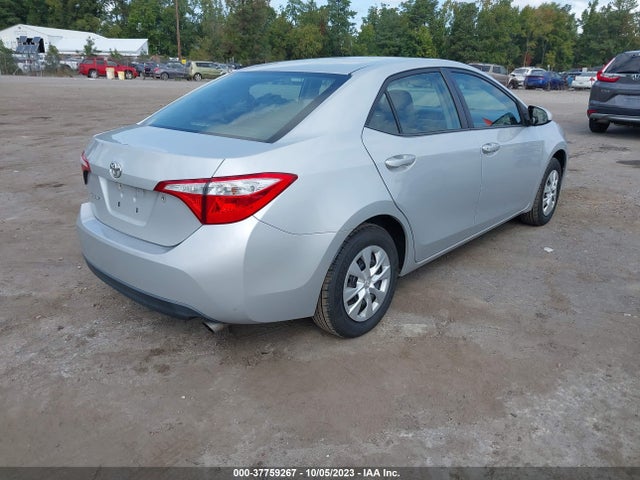 2015 TOYOTA COROLLA L VIN: 2T1BURHE2FC348267