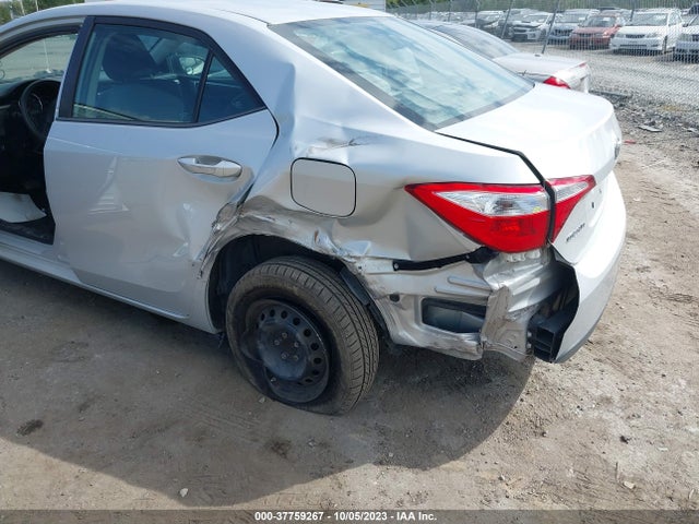 2015 TOYOTA COROLLA L VIN: 2T1BURHE2FC348267