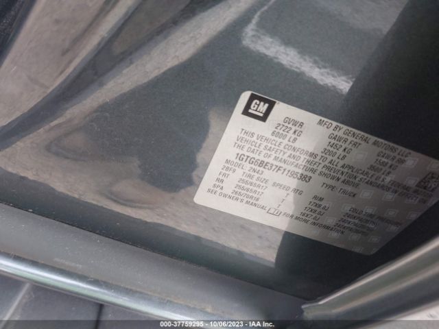 1GTG6BE37F1195383 GMC CANYON SLE