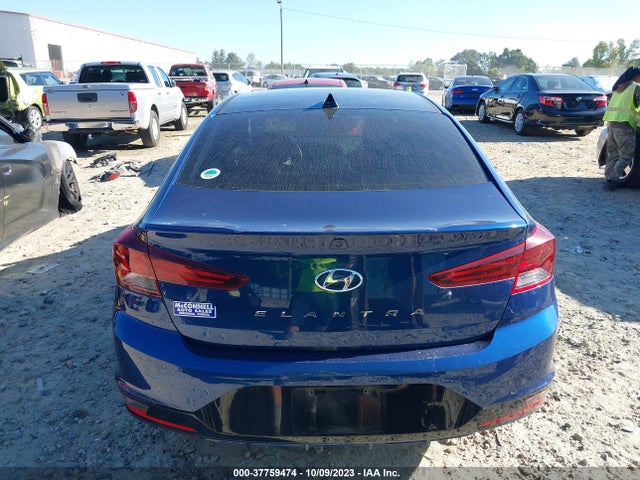 2019 HYUNDAI ELANTRA SEL VIN: 5NPD84LF7KH406770