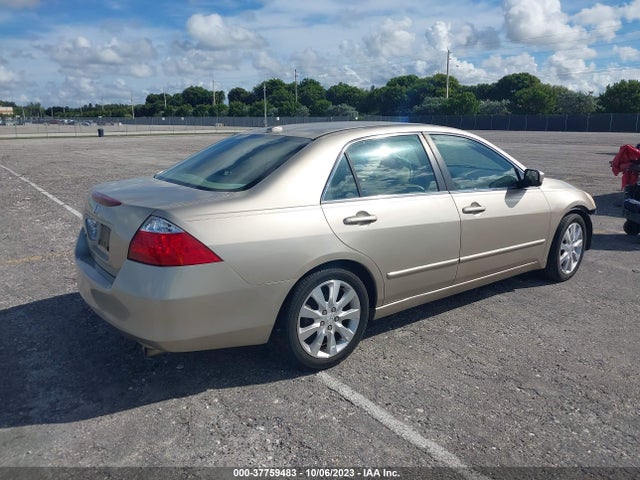 2006 HONDA ACCORD SDN EX-L V6 VIN: 1HGCM665X6A068592