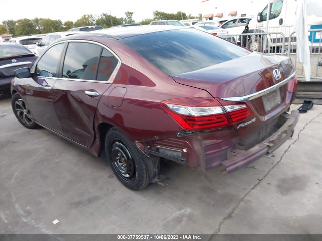 2016 HONDA ACCORD SEDAN LX VIN: 1HGCR2F39GA078671