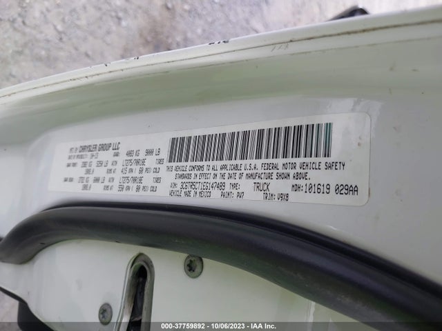 RAM 2500 Tradesman 2014 3C6TR5CT1EG147489 Image 9