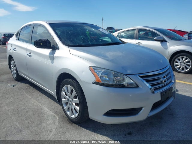 2013 NISSAN SENTRA SV VIN: 3N1AB7AP9DL650587