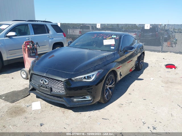 2018 Infiniti Q60 3.0t Luxe მანქანა იყიდება აუქციონზე, vin: JN1EV7EK8JM341153, აუქციონის ნომერი: 37760116