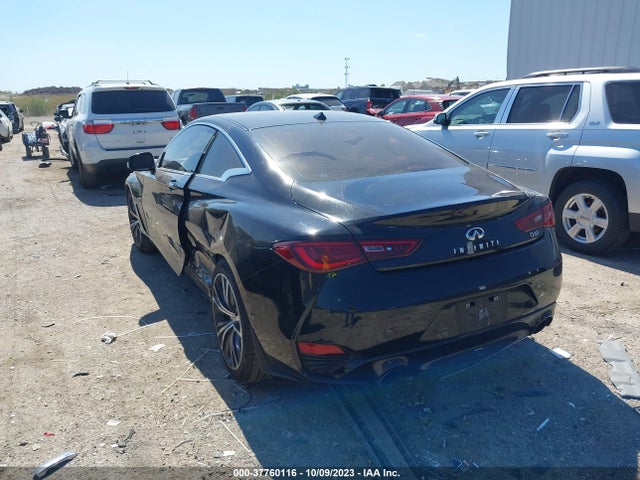 2018 Infiniti Q60 3.0t Luxe მანქანა იყიდება აუქციონზე, vin: JN1EV7EK8JM341153, აუქციონის ნომერი: 37760116