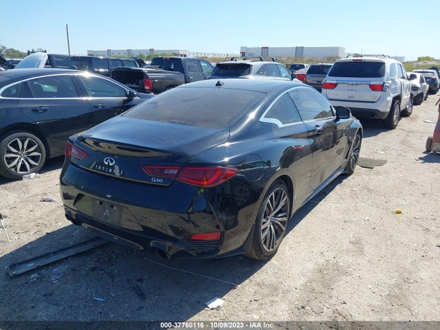 2018 Infiniti Q60 3.0t Luxe მანქანა იყიდება აუქციონზე, vin: JN1EV7EK8JM341153, აუქციონის ნომერი: 37760116