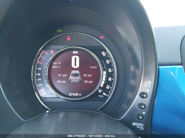 Fiat 500 EASY 2016 3C3CFFKR8GT136436 Image 7