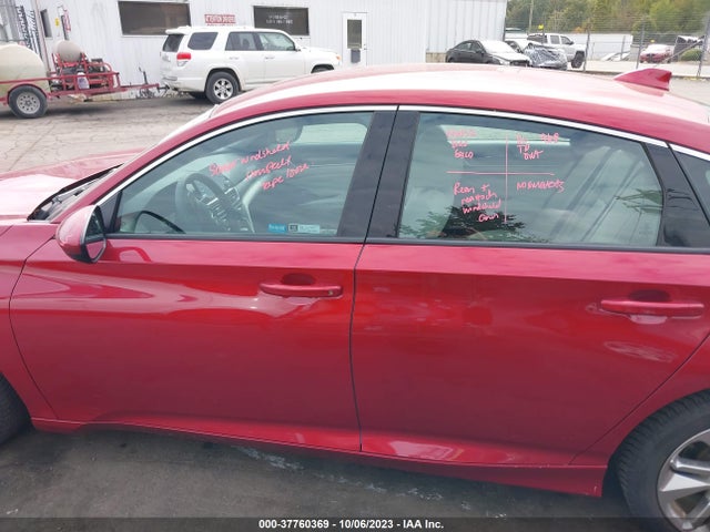 2018 HONDA ACCORD SEDAN LX 1.5T VIN: 1HGCV1F10JA092762