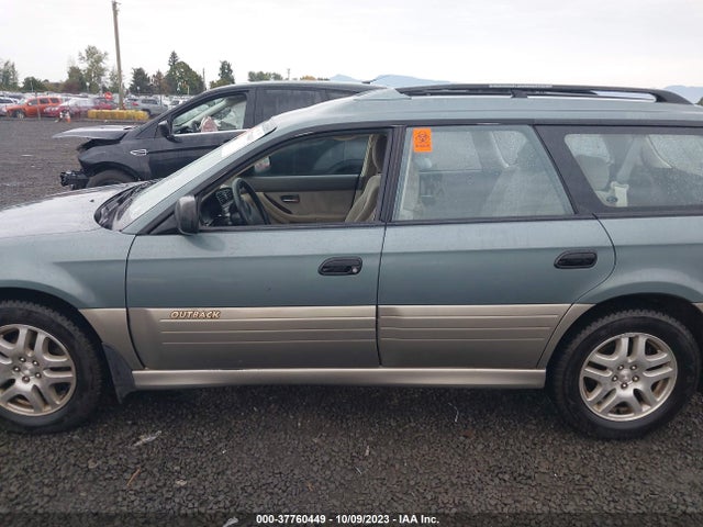 2002 SUBARU LEGACY VIN: 4S3BH665227602125