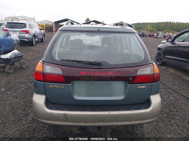 2002 SUBARU LEGACY VIN: 4S3BH665227602125