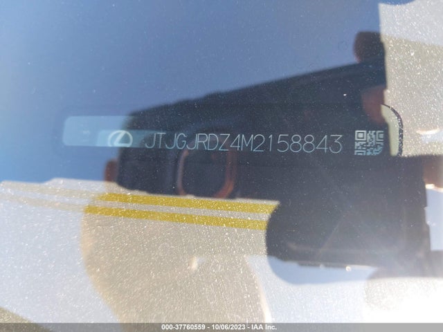 JTJGJRDZ4M2158843 Lexus Nx Nx 300h