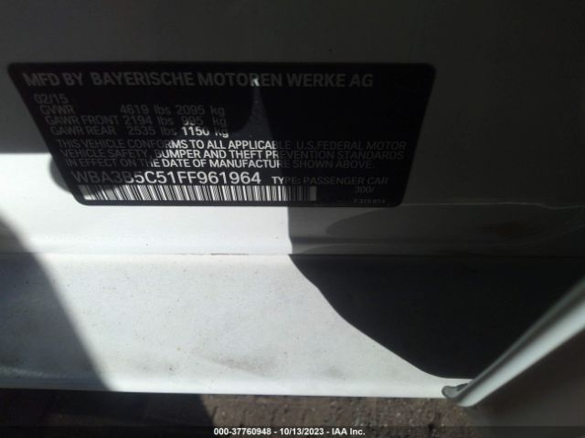 WBA3B5C51FF961964 BMW 3 Series 328i Xdrive