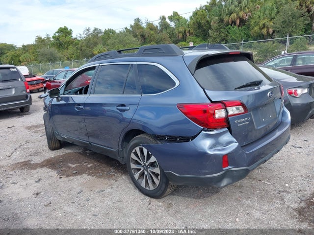 2017 SUBARU OUTBACK LIMITED VIN: 4S4BSENCXH3304784