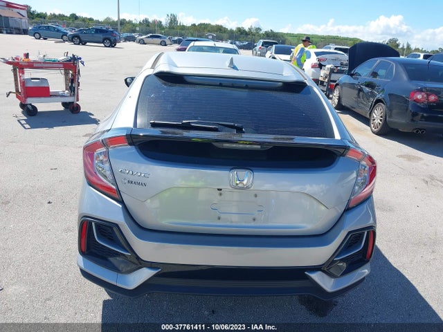 2020 HONDA CIVIC HATCHBACK EX-L VIN: SHHFK7H86LU418512