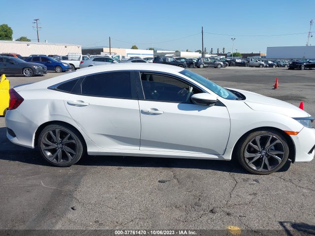 2020 HONDA CIVIC SEDAN SPORT VIN: 2HGFC2F80LH505807