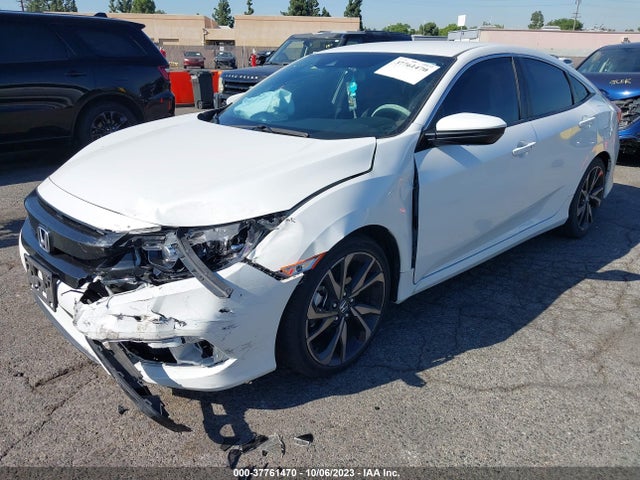 2020 HONDA CIVIC SEDAN SPORT VIN: 2HGFC2F80LH505807