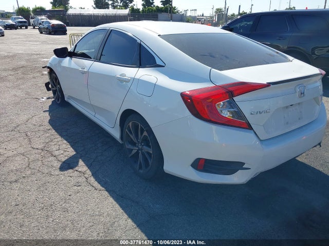 2020 HONDA CIVIC SEDAN SPORT VIN: 2HGFC2F80LH505807