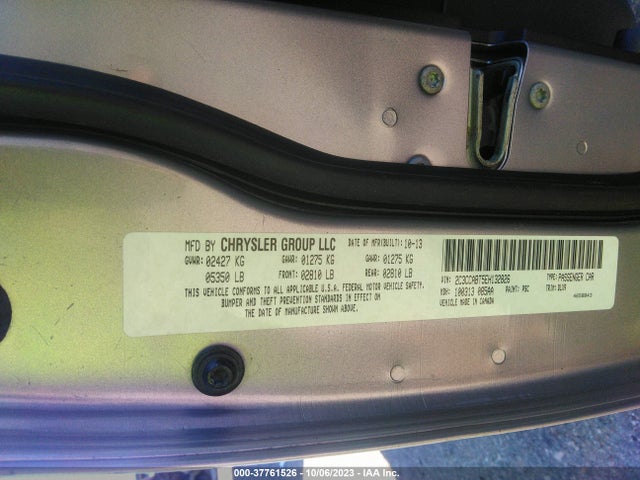 Chrysler 300 300s 2014 2C3CCABT5EH132826 Image 9
