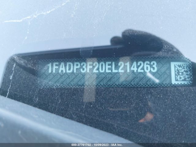 1FADP3F20EL214263 Ford FOCUS SE