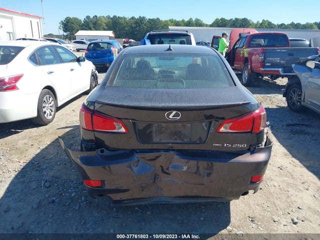 2012 LEXUS IS 250 VIN: JTHCF5C26C5056262