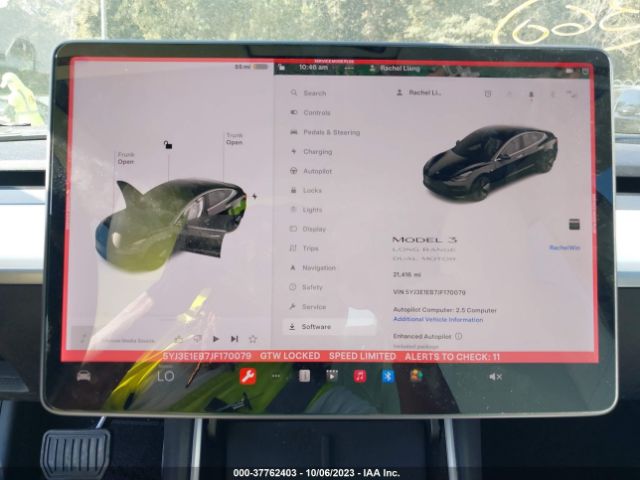 5YJ3E1EB7JF170079 Tesla Model 3 Long Range