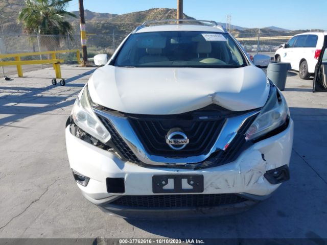 5N1AZ2MGXFN226583 Nissan Murano S/sv/sl/platinum