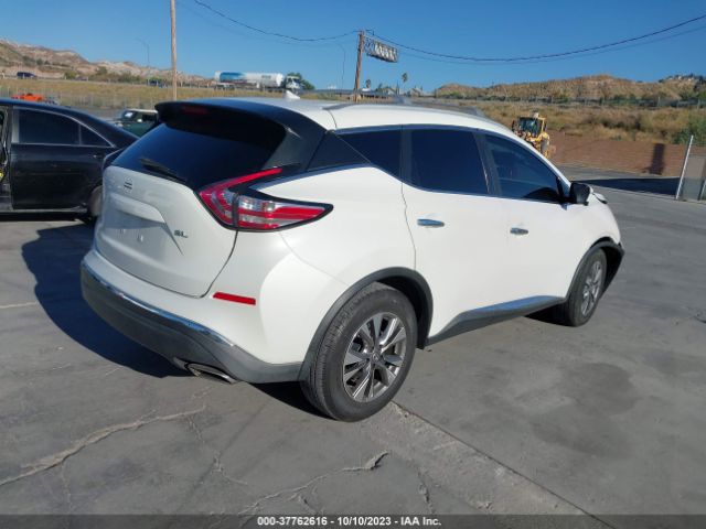 5N1AZ2MGXFN226583 Nissan Murano S/sv/sl/platinum