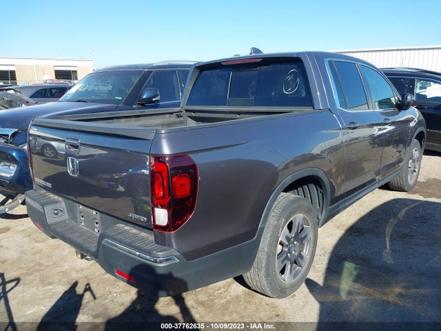 2019 HONDA RIDGELINE RTL VIN: 5FPYK3F54KB003173