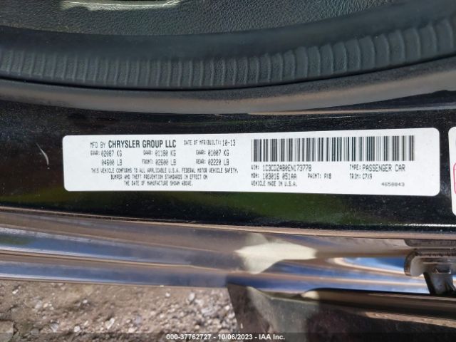 1C3CDZAB0EN173778 Dodge AVENGER SE