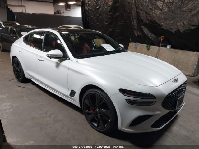 2023 Genesis G70 3.3t Awd მანქანა იყიდება აუქციონზე, vin: KMTG54TE1PU113426, აუქციონის ნომერი: 37763069