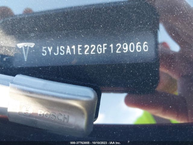 2016 TESLA MODEL S 5YJSA1E22GF129066 Photo 8